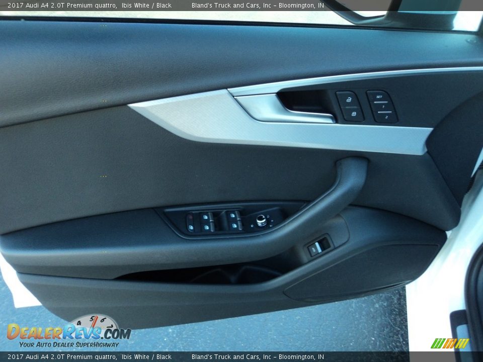 2017 Audi A4 2.0T Premium quattro Ibis White / Black Photo #9