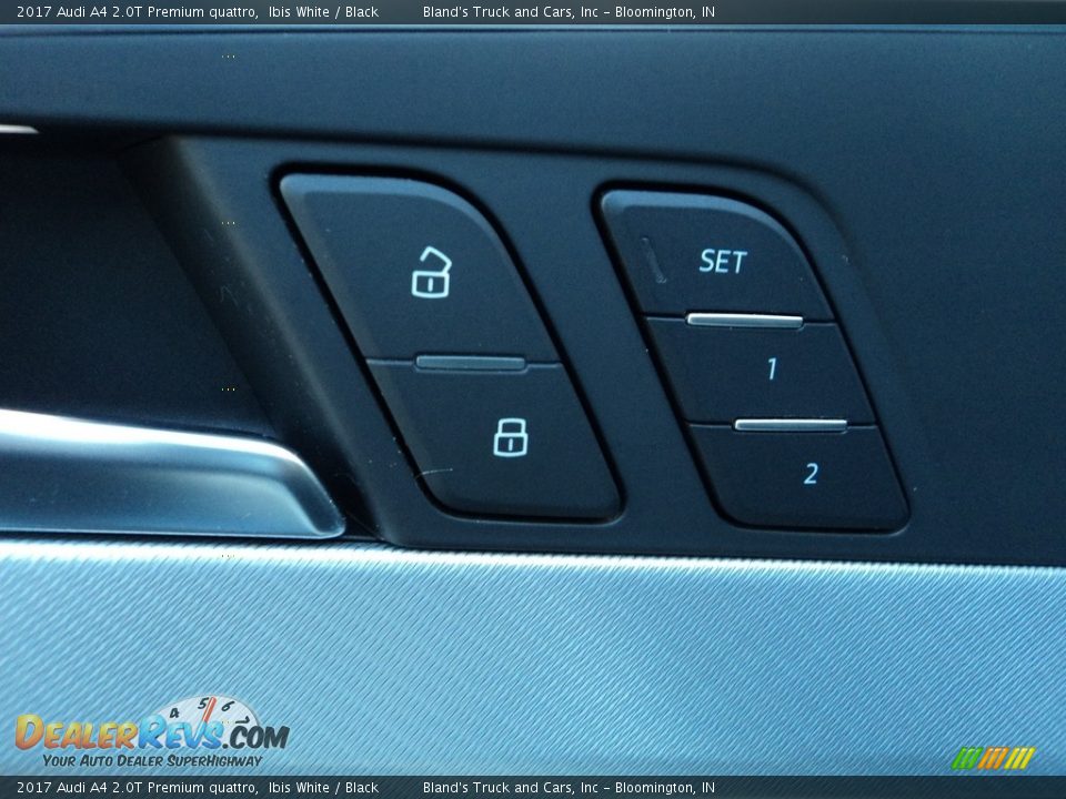 2017 Audi A4 2.0T Premium quattro Ibis White / Black Photo #10