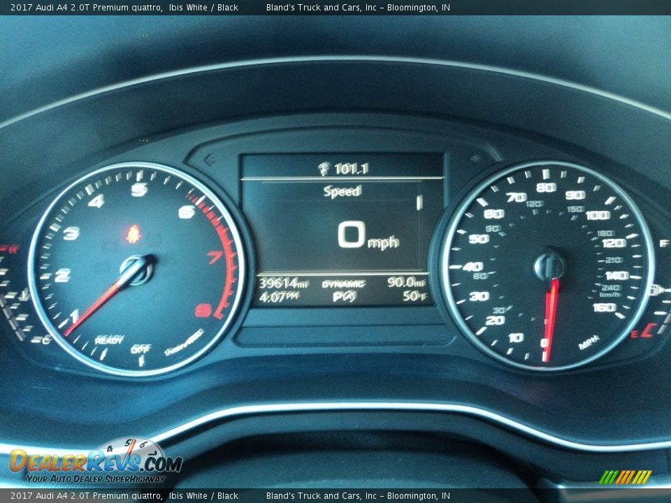 2017 Audi A4 2.0T Premium quattro Ibis White / Black Photo #15