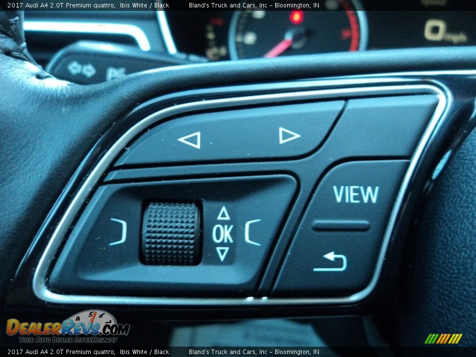 2017 Audi A4 2.0T Premium quattro Ibis White / Black Photo #17