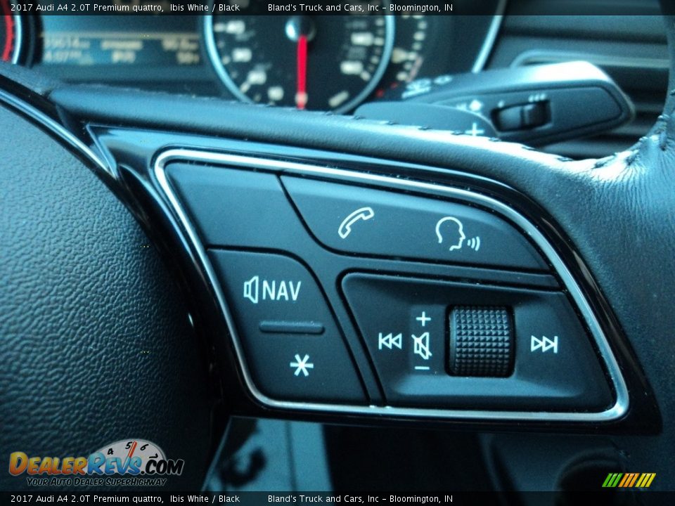 2017 Audi A4 2.0T Premium quattro Ibis White / Black Photo #18