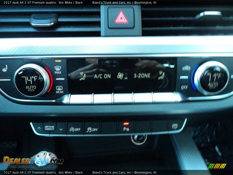 2017 Audi A4 2.0T Premium quattro Ibis White / Black Photo #22