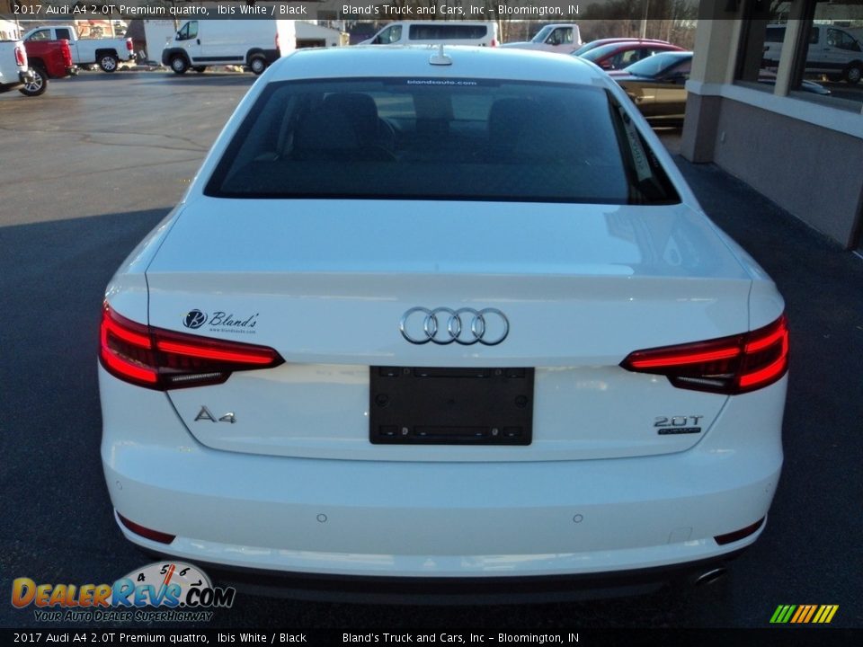 2017 Audi A4 2.0T Premium quattro Ibis White / Black Photo #34