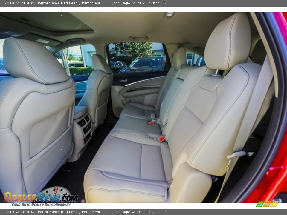 2019 Acura MDX Performance Red Pearl / Parchment Photo #18
