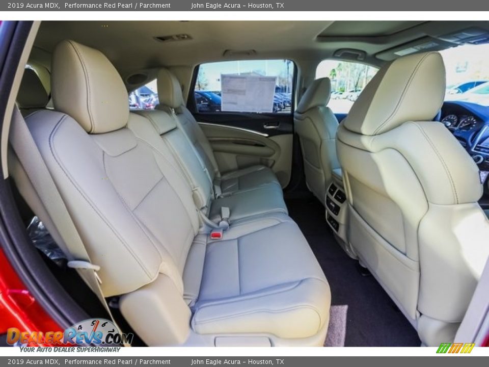 2019 Acura MDX Performance Red Pearl / Parchment Photo #22
