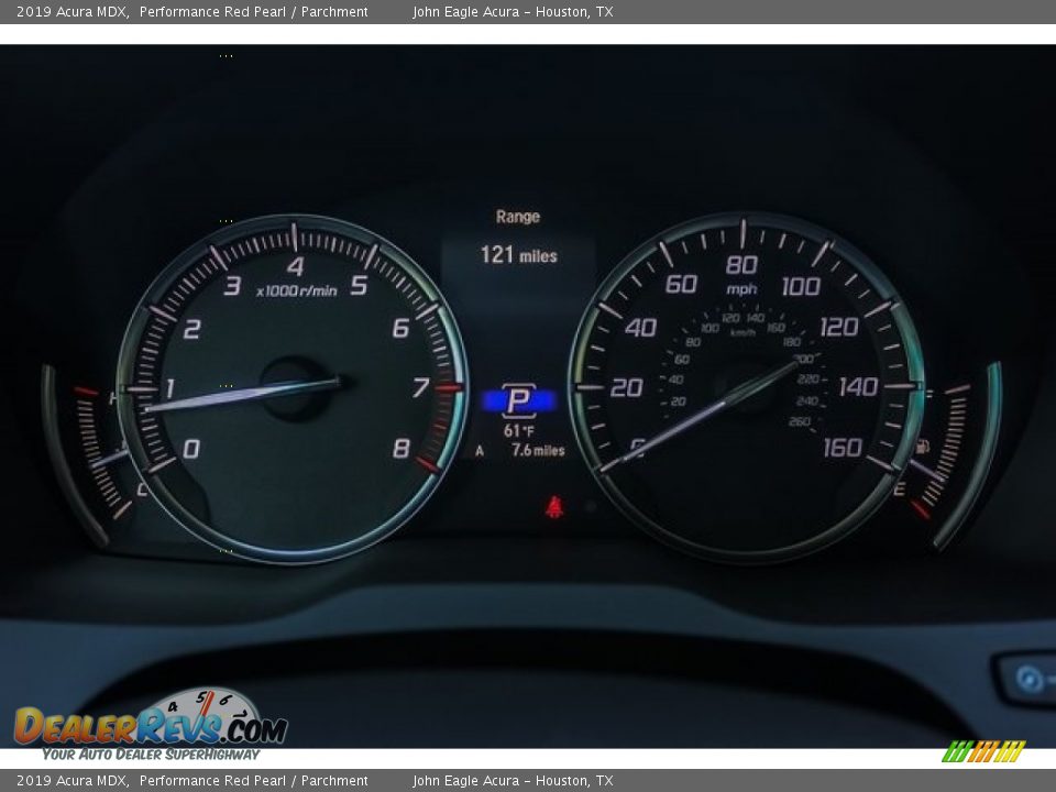 2019 Acura MDX Performance Red Pearl / Parchment Photo #33