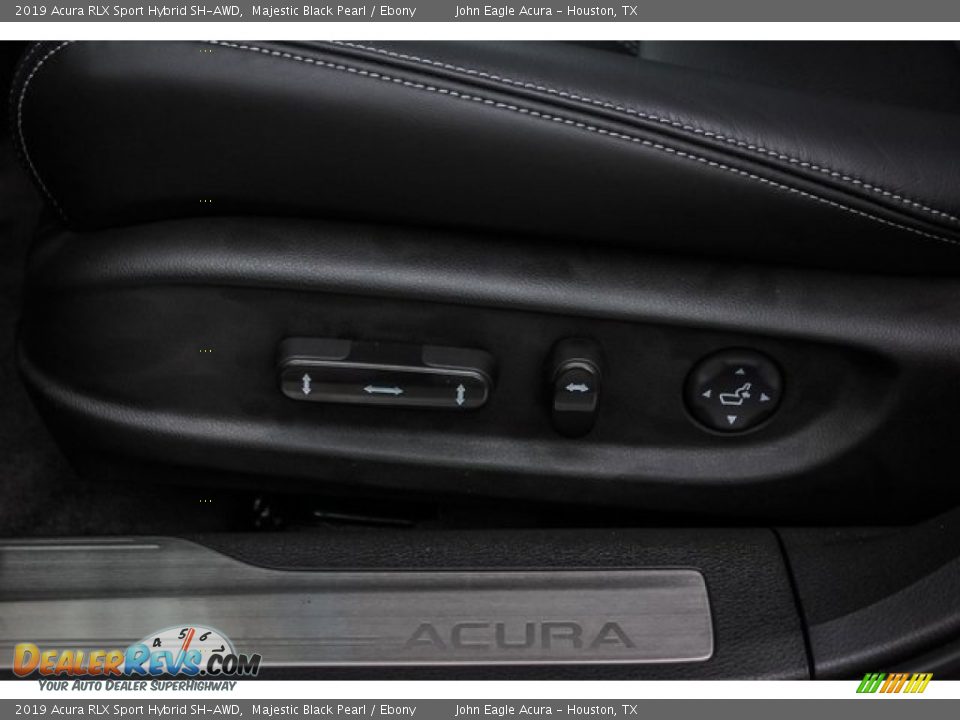 2019 Acura RLX Sport Hybrid SH-AWD Majestic Black Pearl / Ebony Photo #13