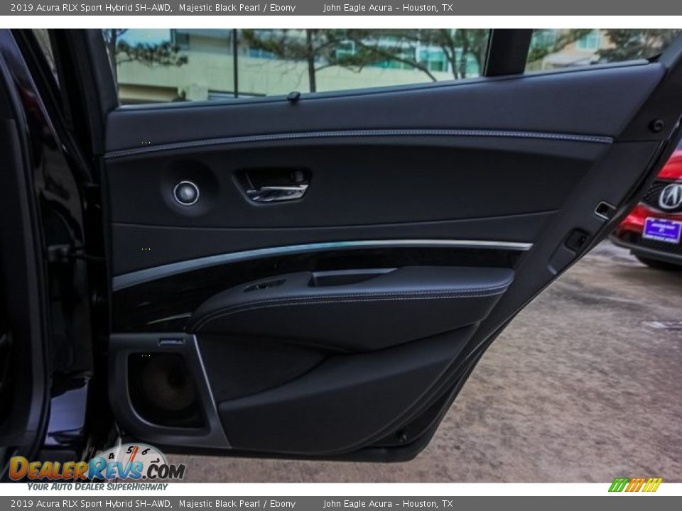 2019 Acura RLX Sport Hybrid SH-AWD Majestic Black Pearl / Ebony Photo #20