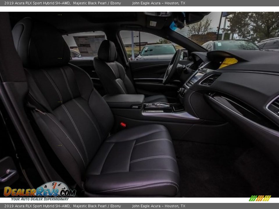 2019 Acura RLX Sport Hybrid SH-AWD Majestic Black Pearl / Ebony Photo #23