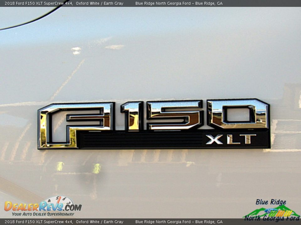 2018 Ford F150 XLT SuperCrew 4x4 Oxford White / Earth Gray Photo #36