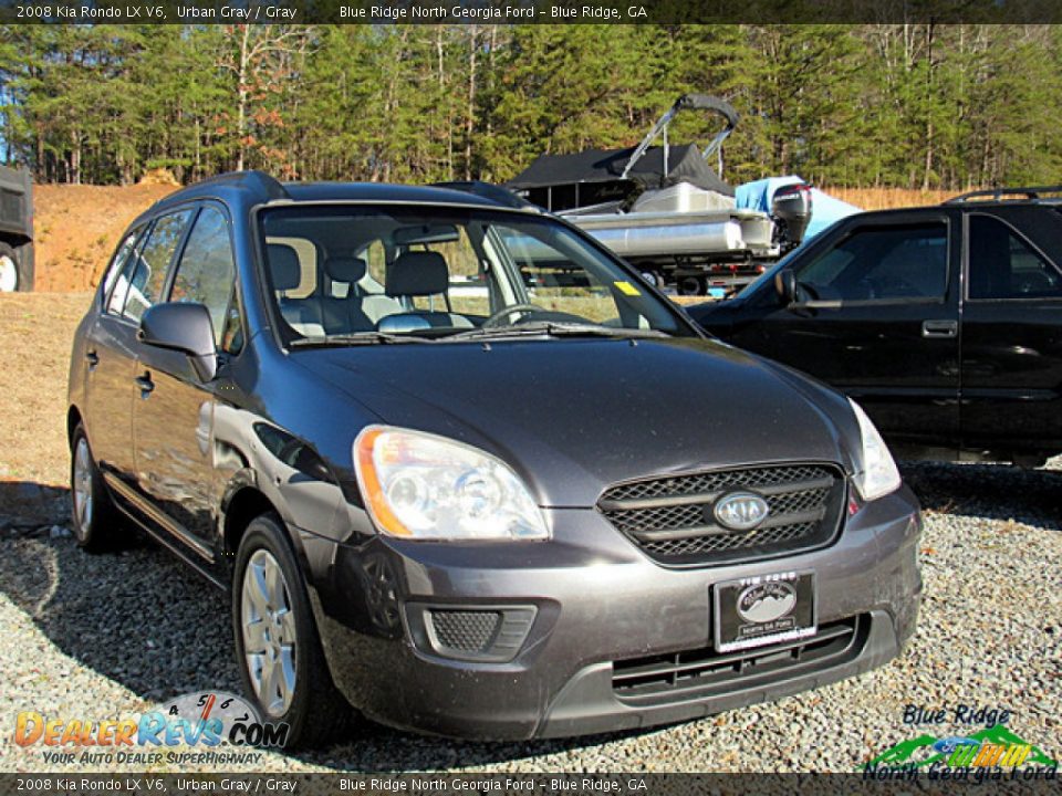 2008 Kia Rondo LX V6 Urban Gray / Gray Photo #2