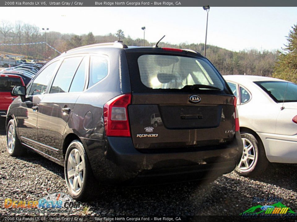 2008 Kia Rondo LX V6 Urban Gray / Gray Photo #3