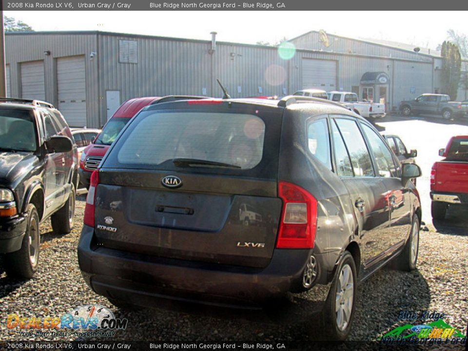 2008 Kia Rondo LX V6 Urban Gray / Gray Photo #4