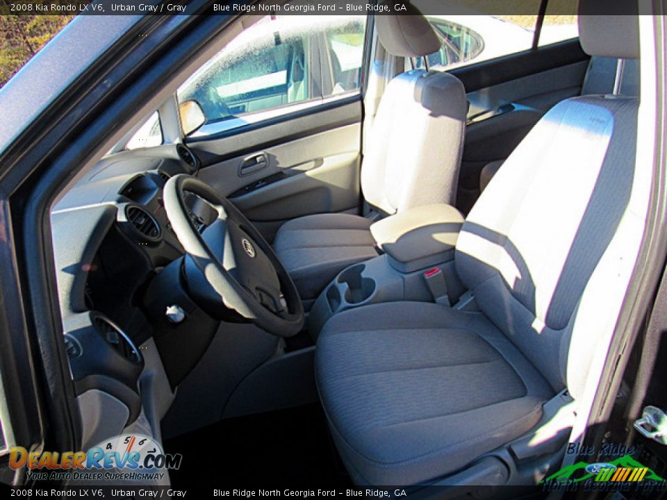 2008 Kia Rondo LX V6 Urban Gray / Gray Photo #6