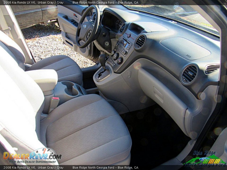 2008 Kia Rondo LX V6 Urban Gray / Gray Photo #7