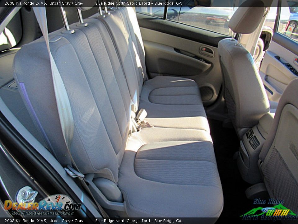 2008 Kia Rondo LX V6 Urban Gray / Gray Photo #9