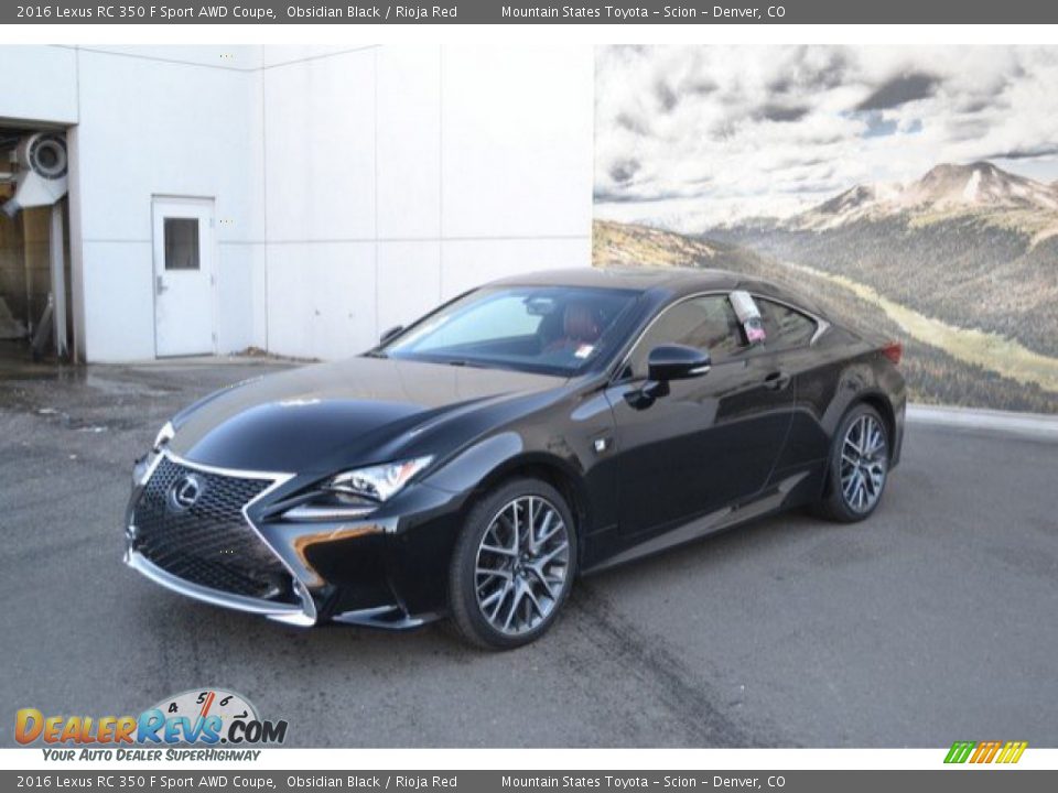 Front 3/4 View of 2016 Lexus RC 350 F Sport AWD Coupe Photo #2