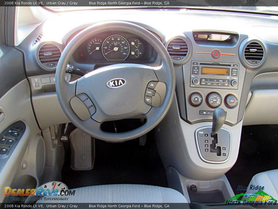 2008 Kia Rondo LX V6 Urban Gray / Gray Photo #11
