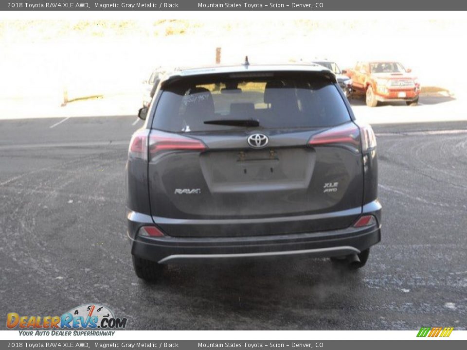 2018 Toyota RAV4 XLE AWD Magnetic Gray Metallic / Black Photo #5