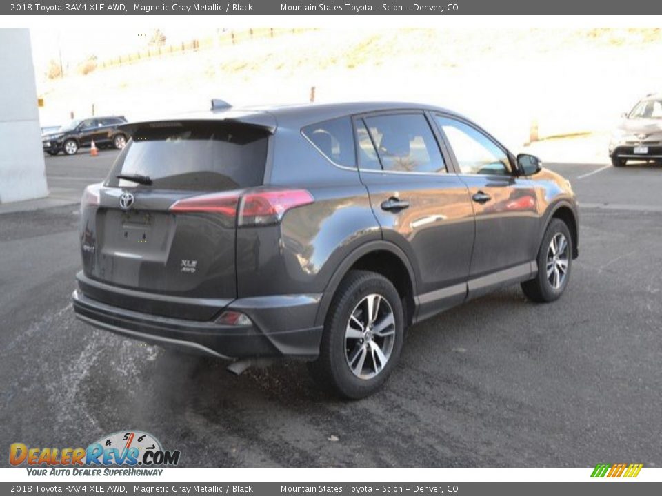 2018 Toyota RAV4 XLE AWD Magnetic Gray Metallic / Black Photo #6