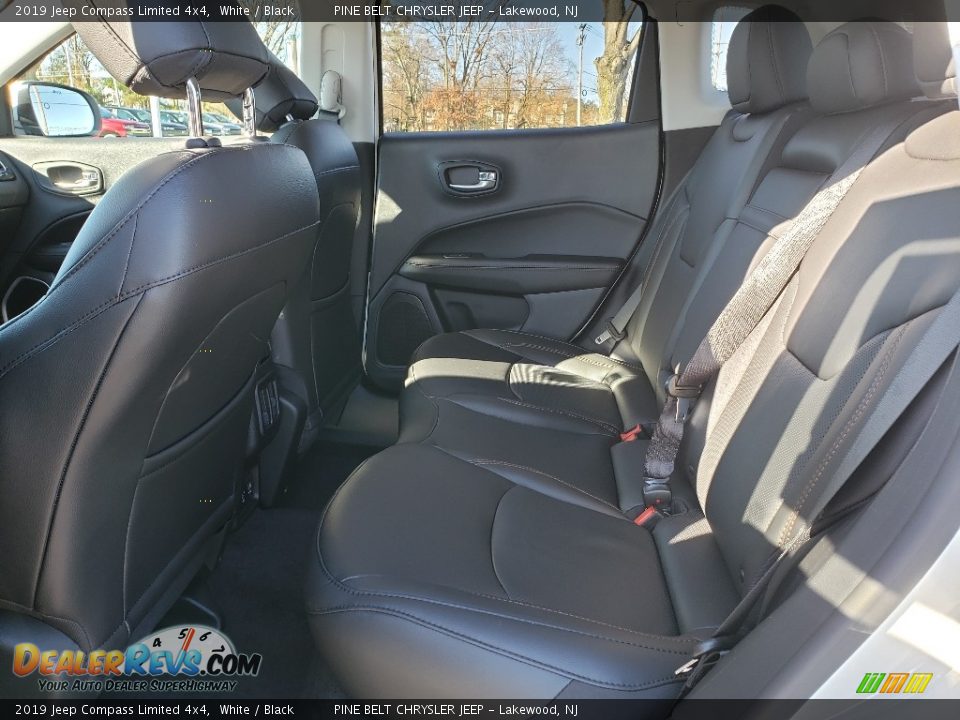 2019 Jeep Compass Limited 4x4 White / Black Photo #6