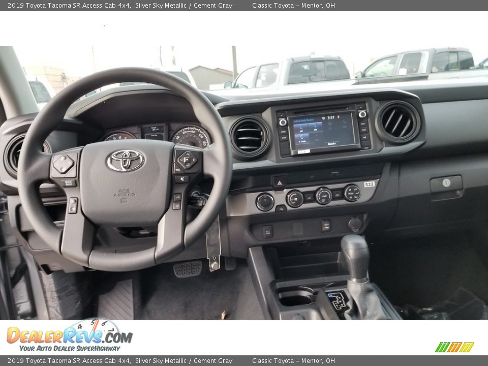 Dashboard of 2019 Toyota Tacoma SR Access Cab 4x4 Photo #3