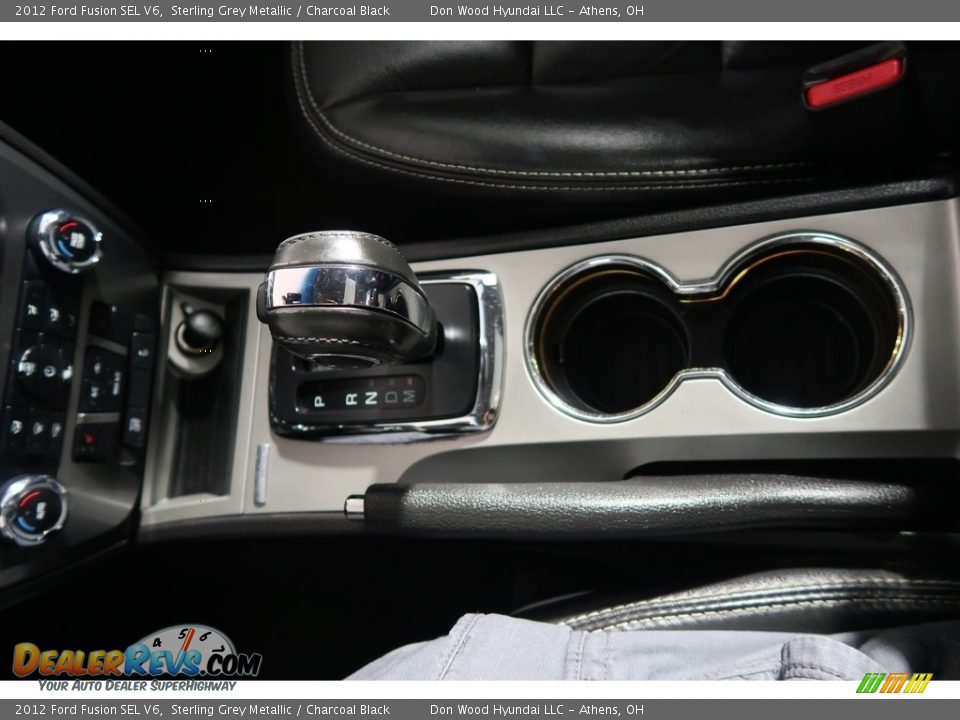 2012 Ford Fusion SEL V6 Sterling Grey Metallic / Charcoal Black Photo #25