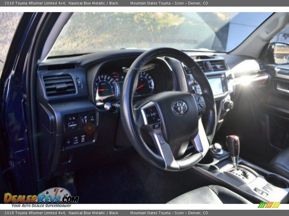 2016 Toyota 4Runner Limited 4x4 Nautical Blue Metallic / Black Photo #10