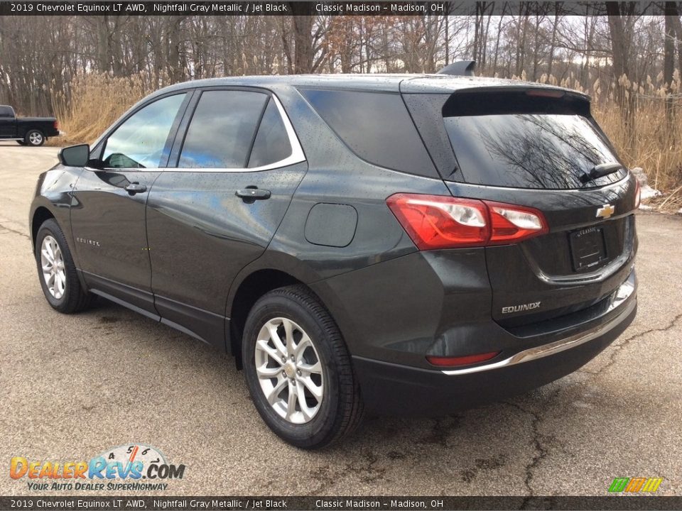 2019 Chevrolet Equinox LT AWD Nightfall Gray Metallic / Jet Black Photo #4