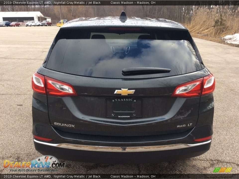 2019 Chevrolet Equinox LT AWD Nightfall Gray Metallic / Jet Black Photo #5