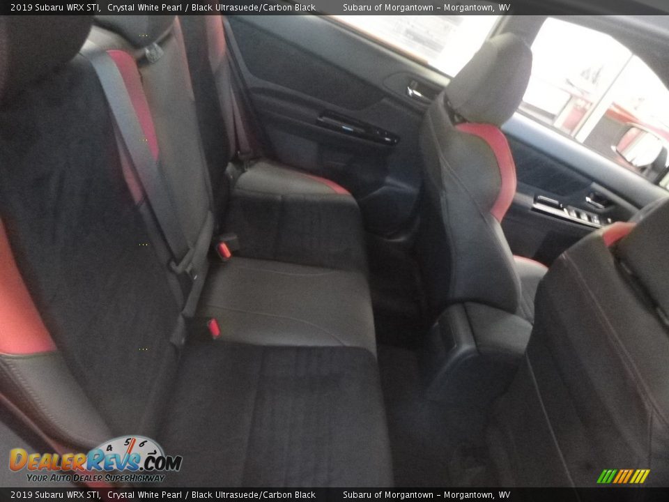 2019 Subaru WRX STI Crystal White Pearl / Black Ultrasuede/Carbon Black Photo #6