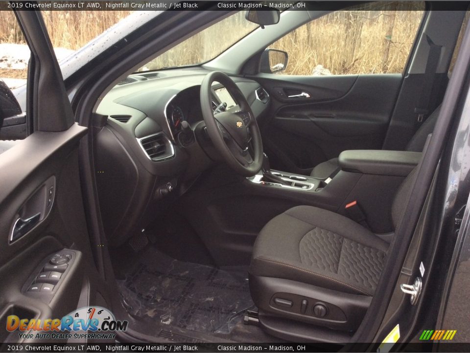 2019 Chevrolet Equinox LT AWD Nightfall Gray Metallic / Jet Black Photo #9