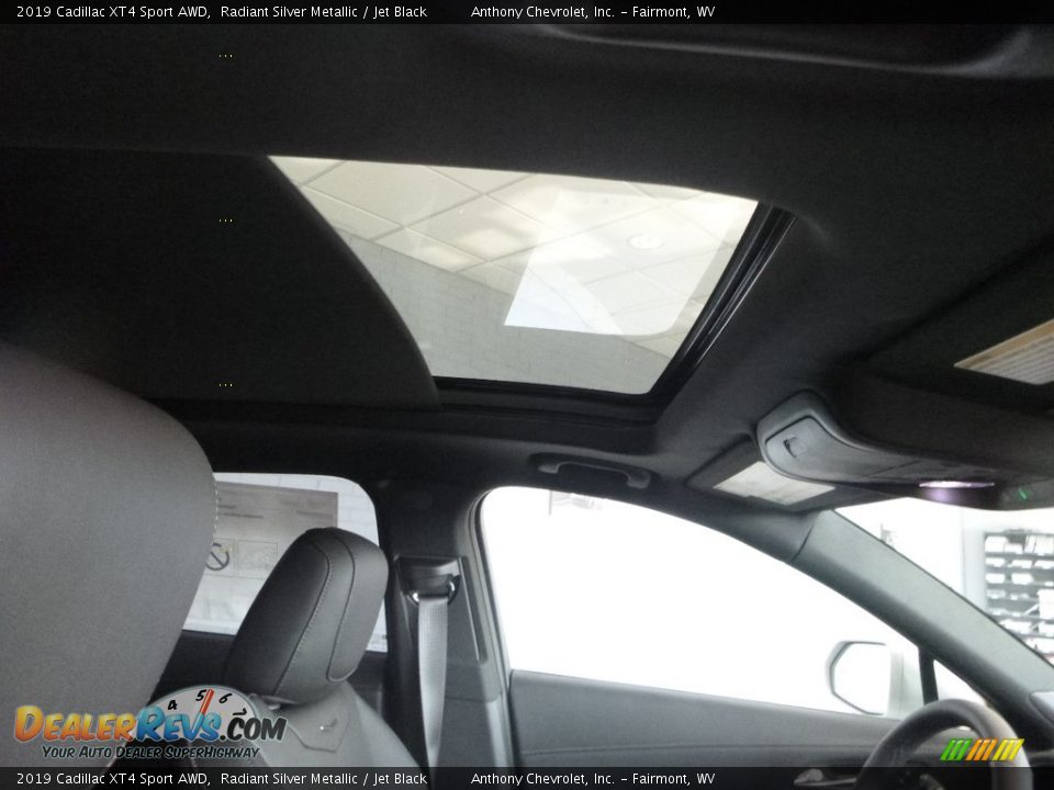 2019 Cadillac XT4 Sport AWD Radiant Silver Metallic / Jet Black Photo #5
