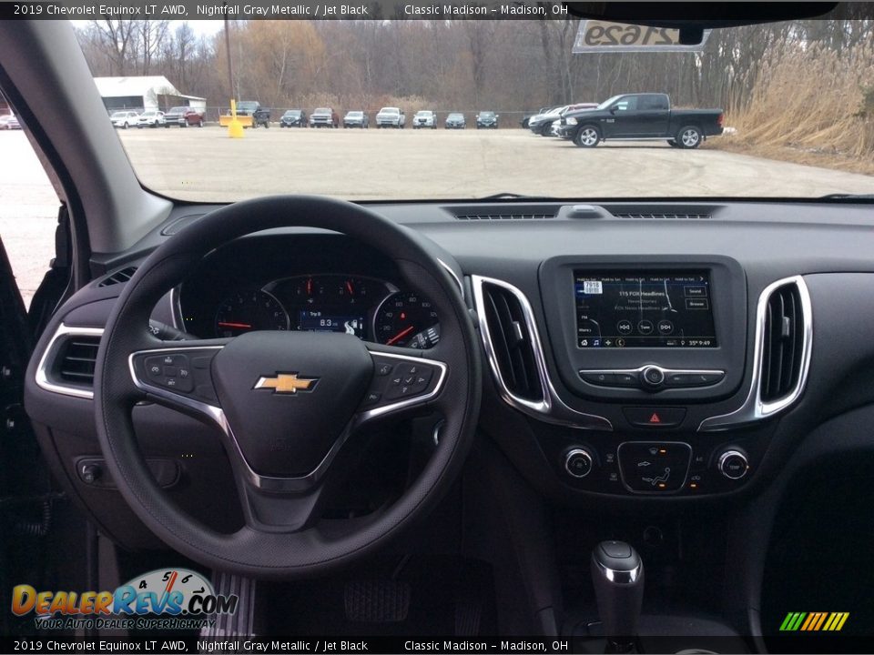 2019 Chevrolet Equinox LT AWD Nightfall Gray Metallic / Jet Black Photo #12