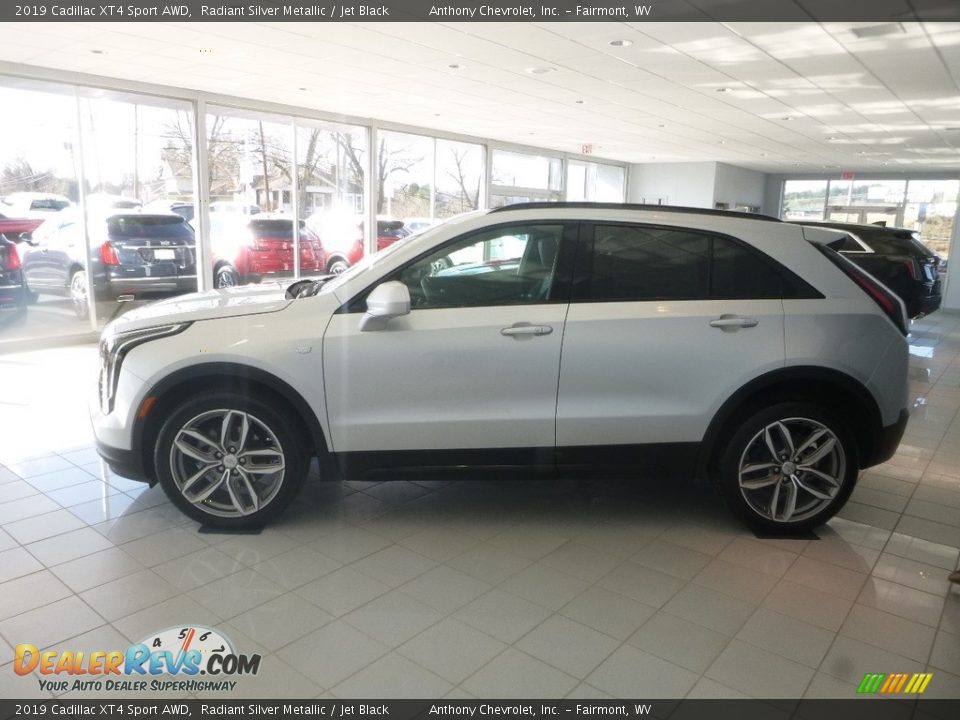 Radiant Silver Metallic 2019 Cadillac XT4 Sport AWD Photo #9