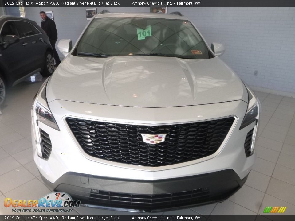 2019 Cadillac XT4 Sport AWD Radiant Silver Metallic / Jet Black Photo #11