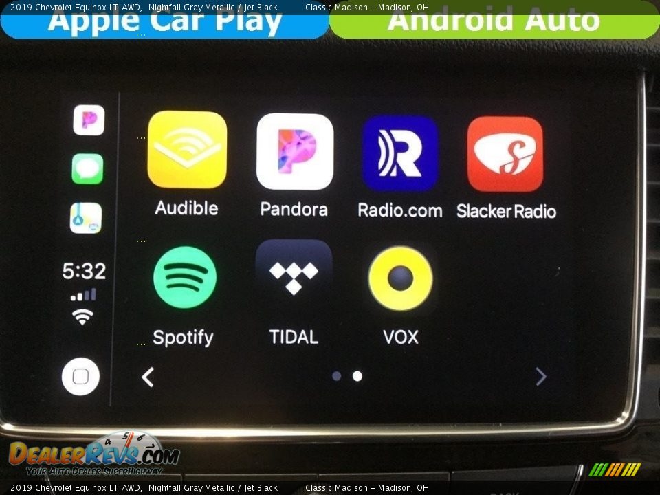 2019 Chevrolet Equinox LT AWD Nightfall Gray Metallic / Jet Black Photo #16