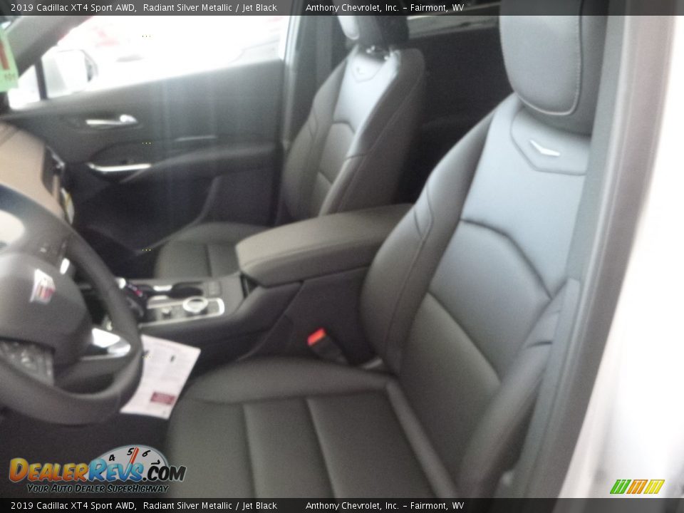 2019 Cadillac XT4 Sport AWD Radiant Silver Metallic / Jet Black Photo #12