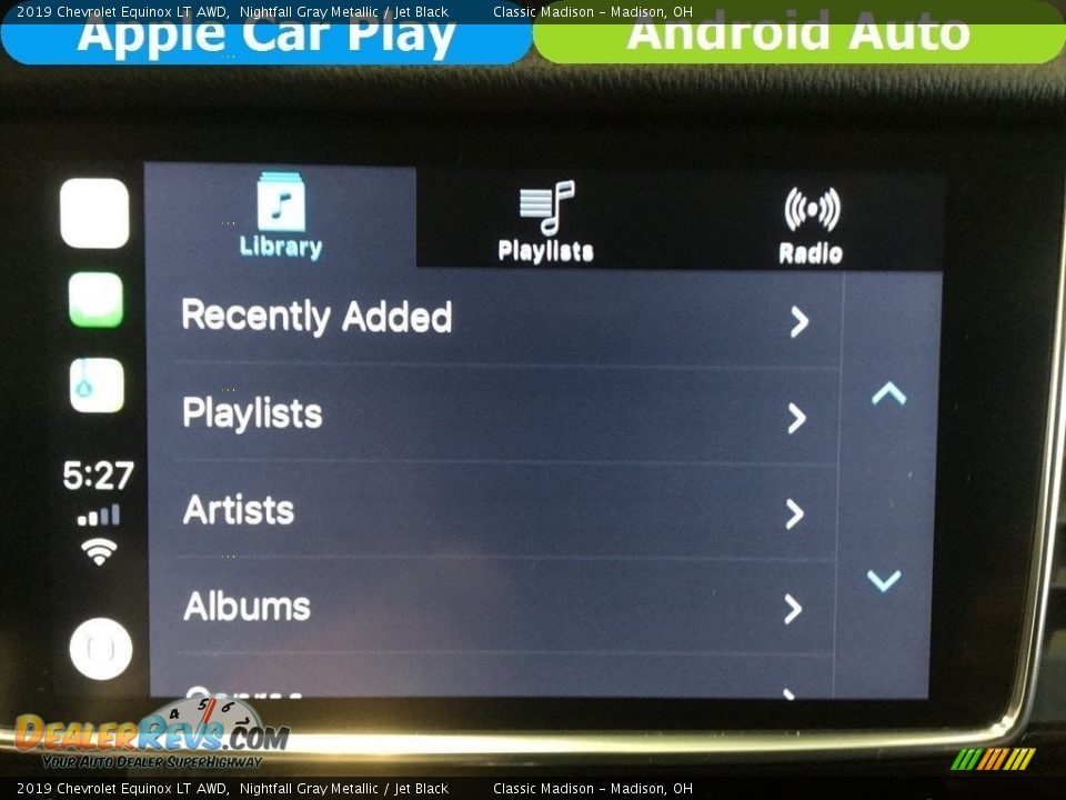 2019 Chevrolet Equinox LT AWD Nightfall Gray Metallic / Jet Black Photo #18