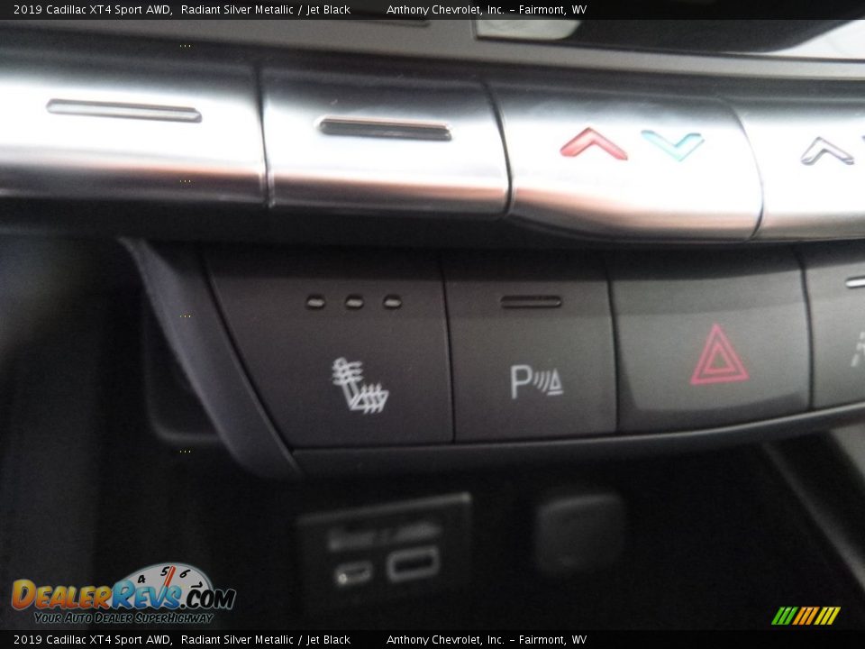 2019 Cadillac XT4 Sport AWD Radiant Silver Metallic / Jet Black Photo #16