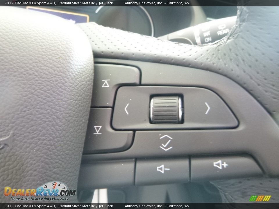 2019 Cadillac XT4 Sport AWD Radiant Silver Metallic / Jet Black Photo #17