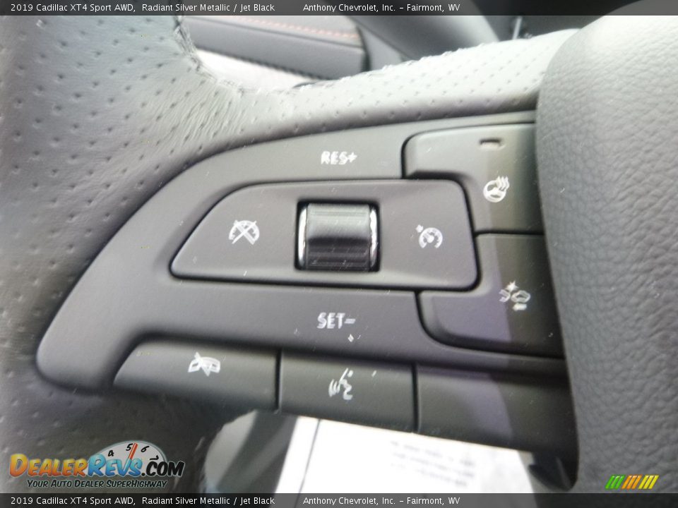 2019 Cadillac XT4 Sport AWD Radiant Silver Metallic / Jet Black Photo #18