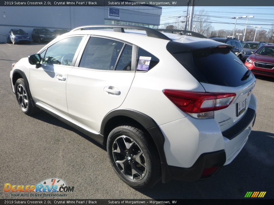 2019 Subaru Crosstrek 2.0i Crystal White Pearl / Black Photo #6