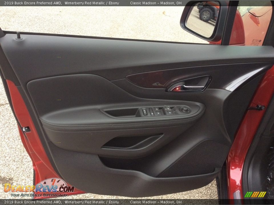 2019 Buick Encore Preferred AWD Winterberry Red Metallic / Ebony Photo #8
