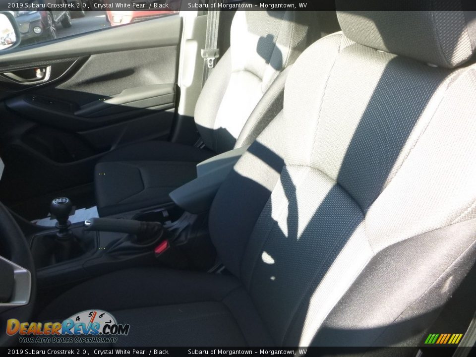 2019 Subaru Crosstrek 2.0i Crystal White Pearl / Black Photo #14