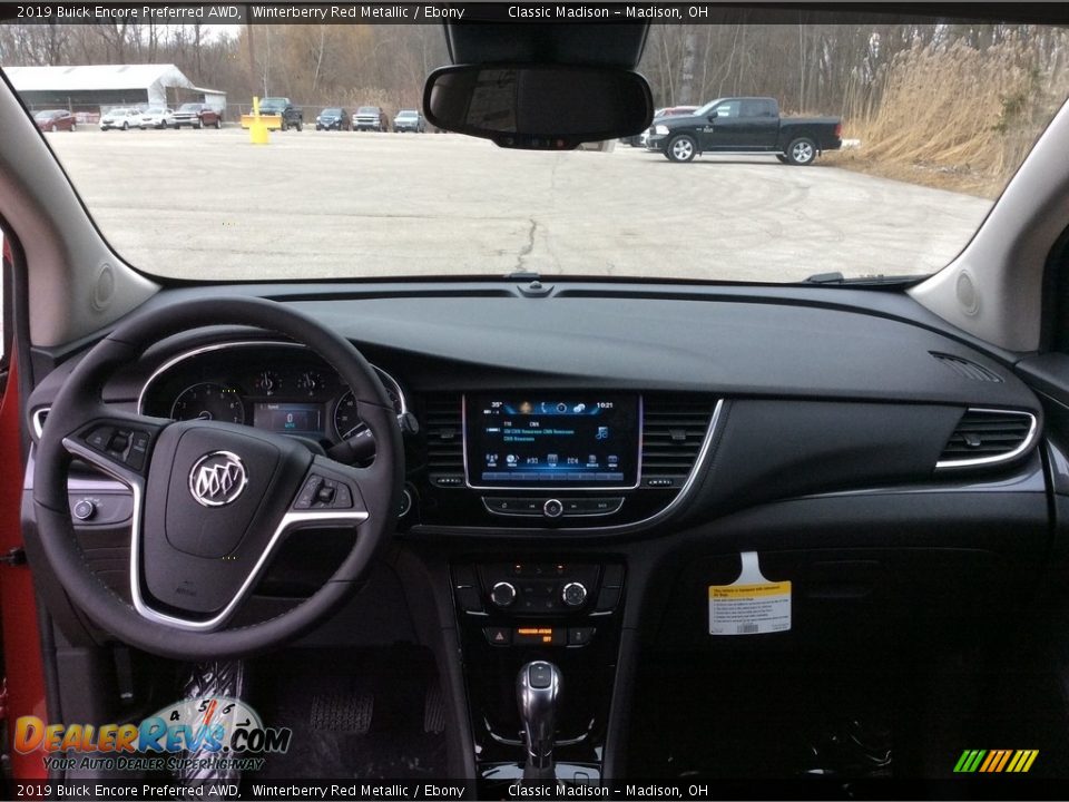2019 Buick Encore Preferred AWD Winterberry Red Metallic / Ebony Photo #11