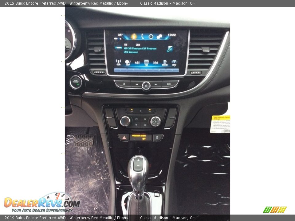 2019 Buick Encore Preferred AWD Winterberry Red Metallic / Ebony Photo #13