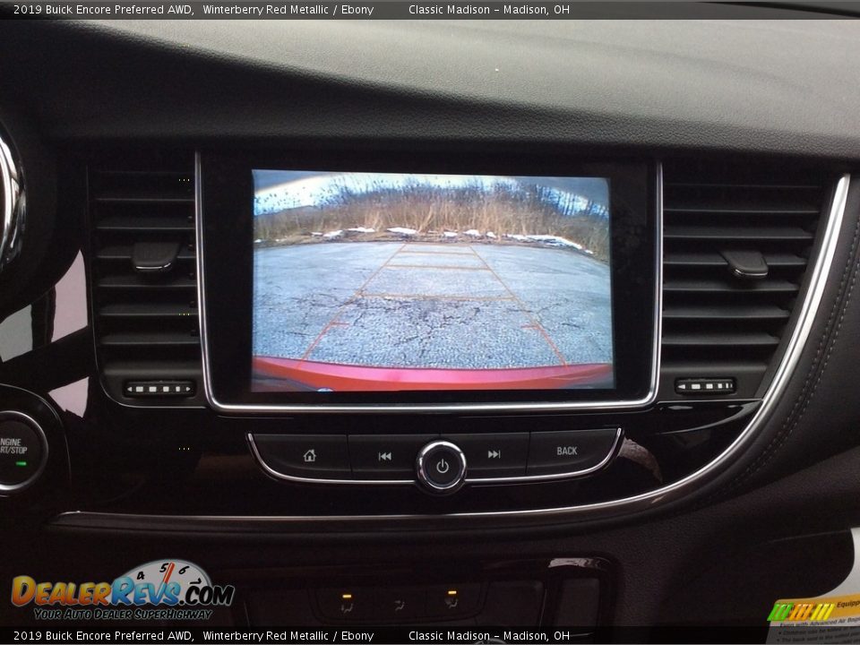 2019 Buick Encore Preferred AWD Winterberry Red Metallic / Ebony Photo #14