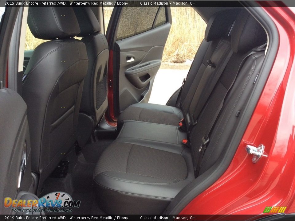 2019 Buick Encore Preferred AWD Winterberry Red Metallic / Ebony Photo #15