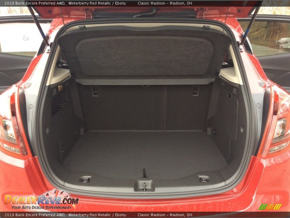 2019 Buick Encore Preferred AWD Winterberry Red Metallic / Ebony Photo #16